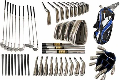 Powerbilt Grand Slam Oversize Golf Iron Set - Excellent Condition
