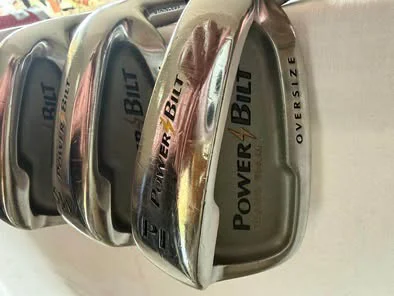 Powerbilt Grand Slam Oversize Golf Iron Set - Excellent Condition
