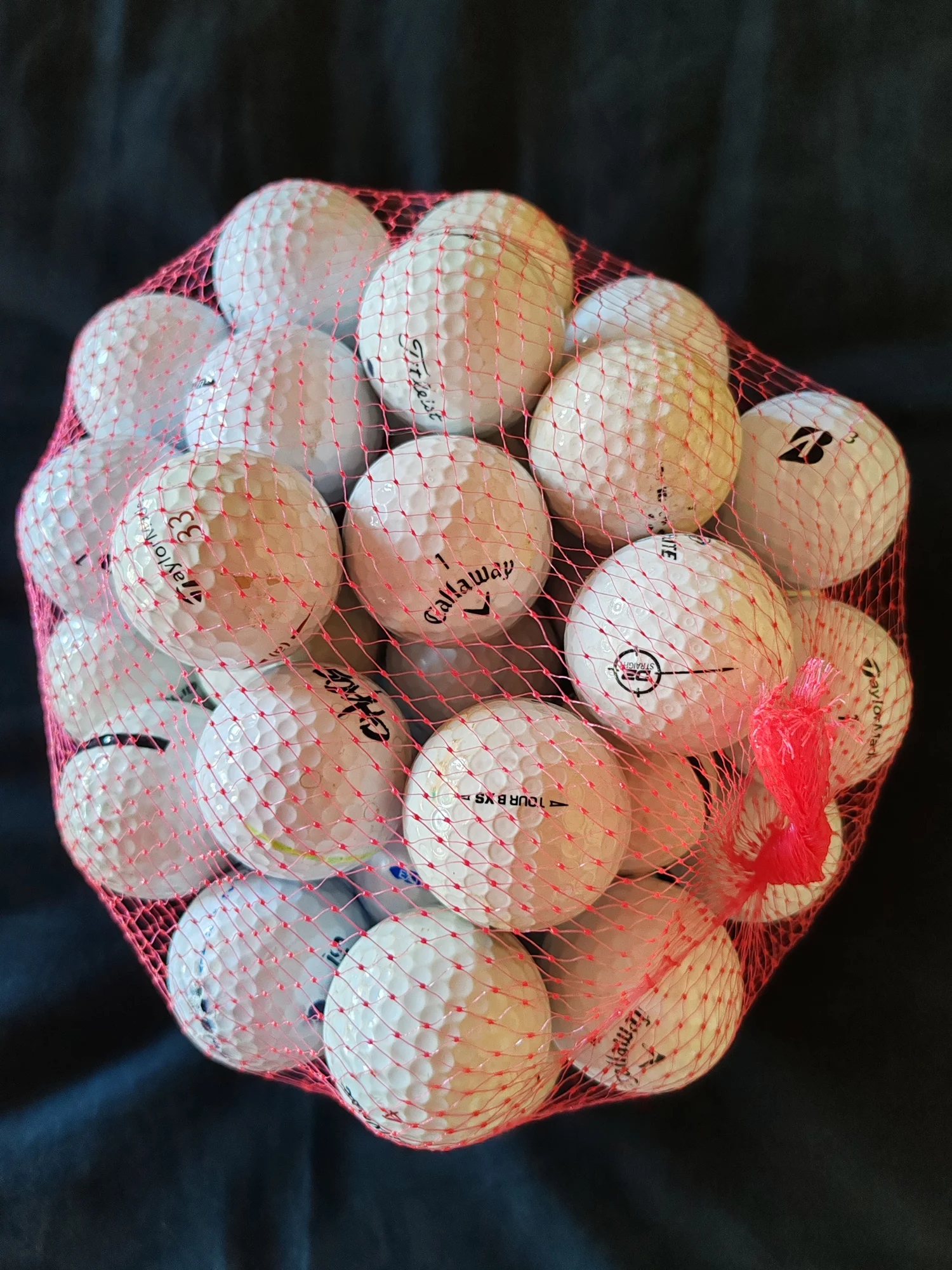 40 Mixed golf balls