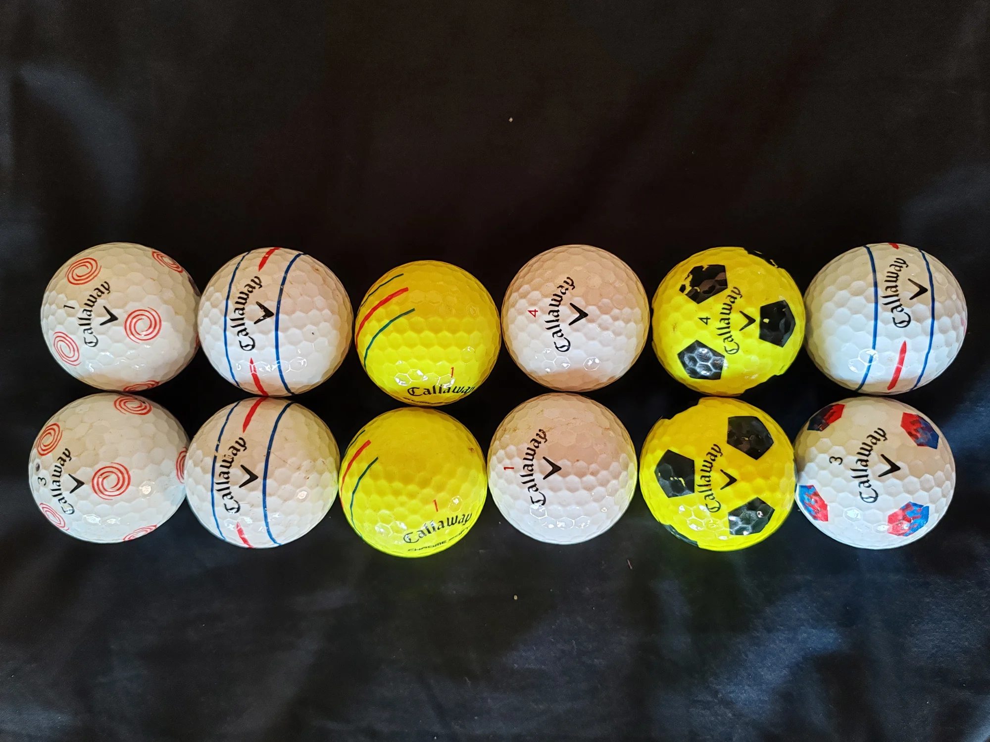 Callaway Chrome soft 12 balls