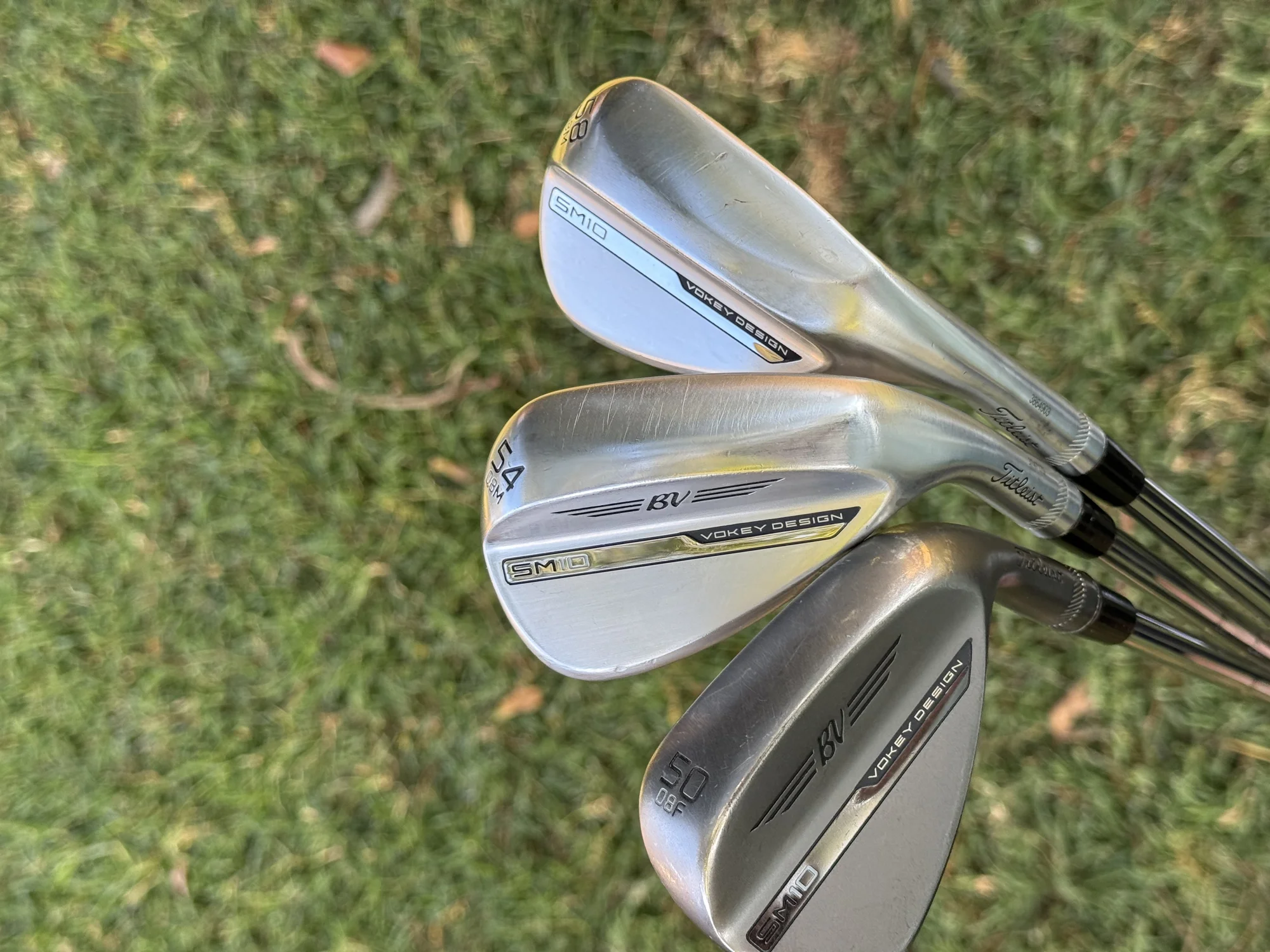 Titleist Vokey SM10 Wedge Set 50° / 54° / 58° – KBS Tour Lite 105g Stiff – Excellent Condition