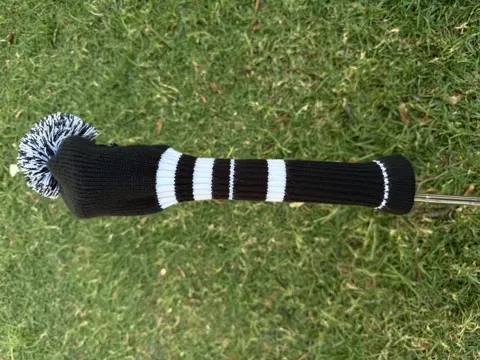 Knitted Hybrid / Fairway Headcover – Adjustable Number Tag