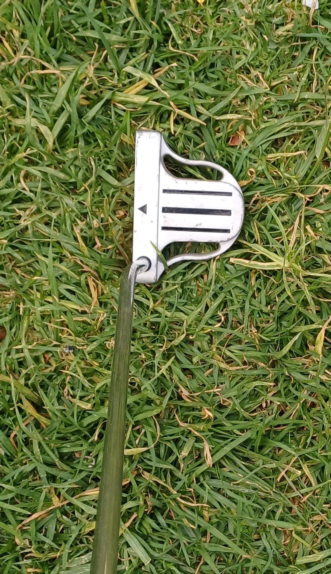 Top Flite milled mallet putter