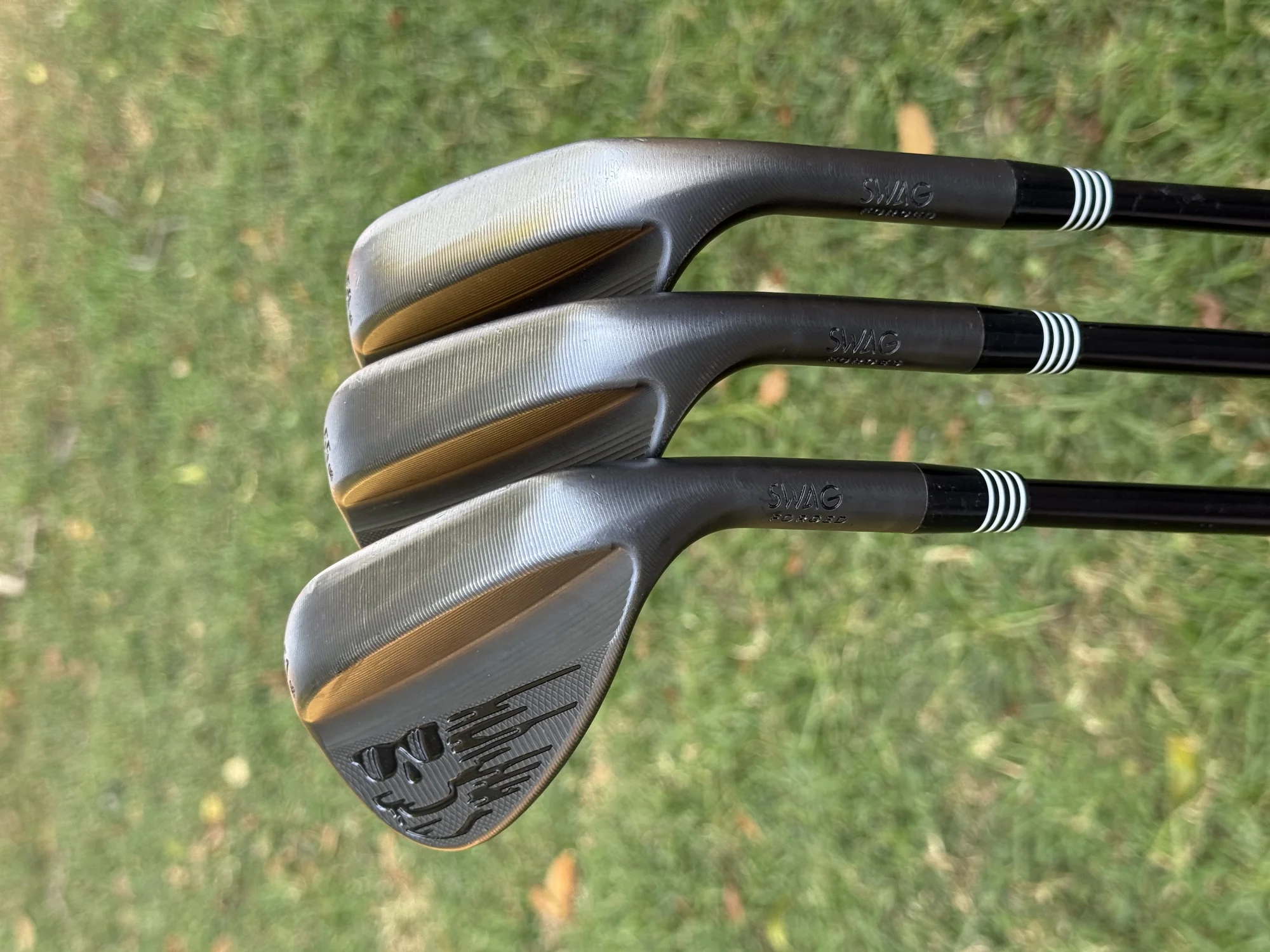 SWAG Golf Melting Skull Forged Wedge Set 🏴‍☠️ 51° / 55° / 59°