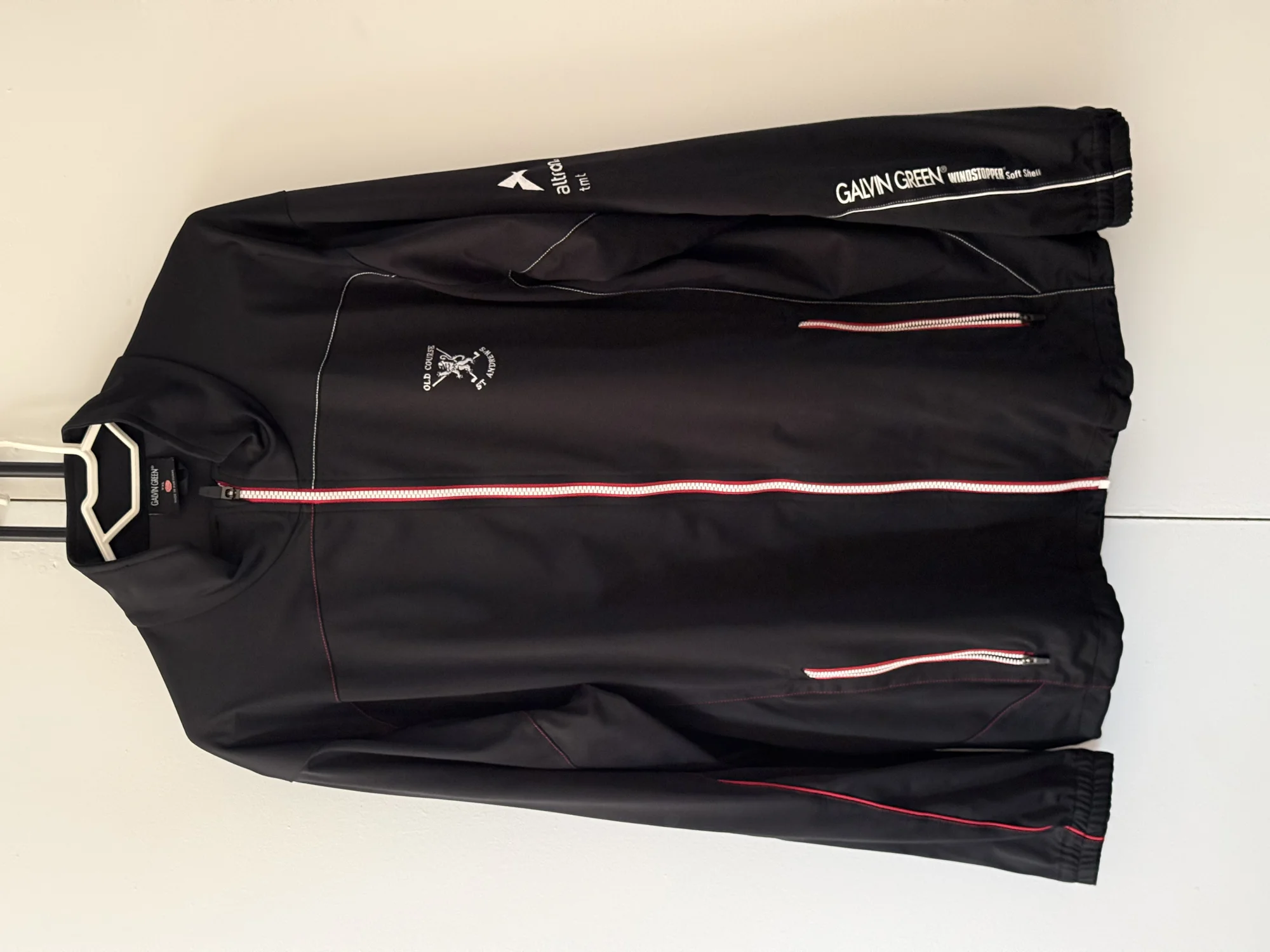 Galvin Green Golf Jacket – Old Course St Andrews Edition – Black – Full Zip