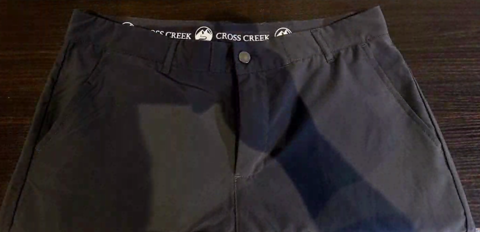 Golf Shorts Men - Size 36 Grey 1 - Cross Creek