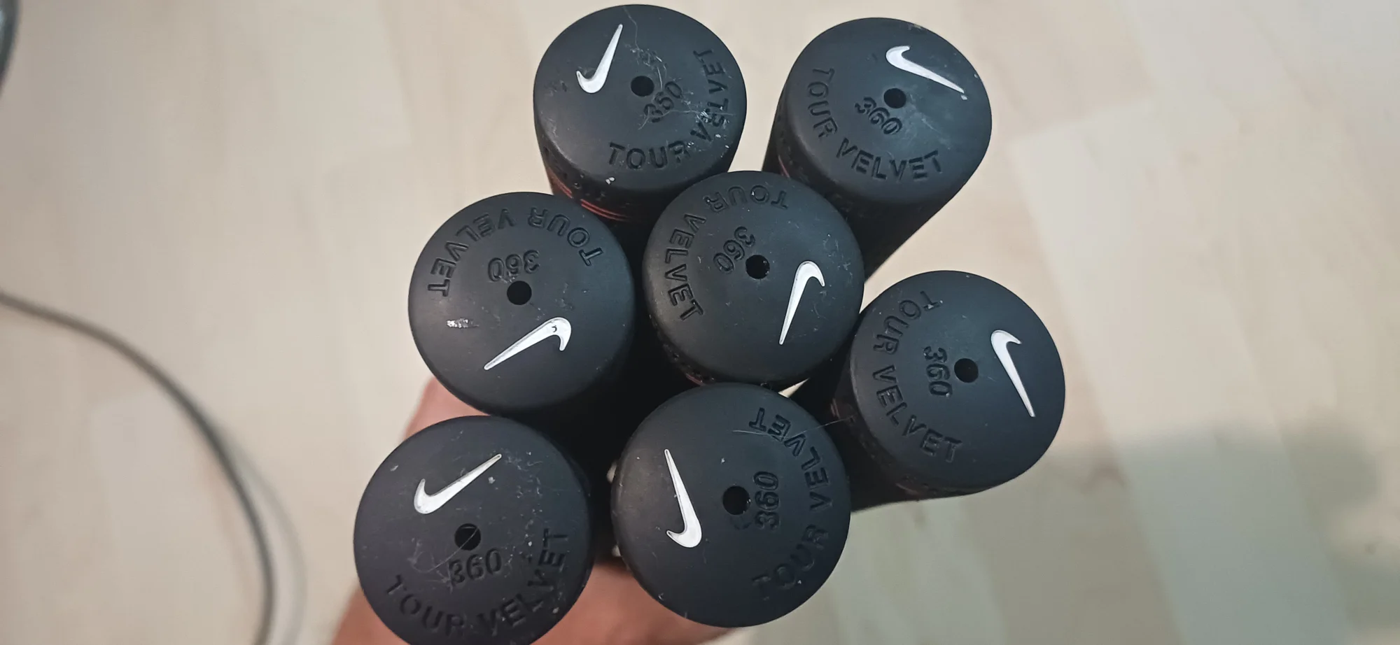 Nike Golf pride tour velvet grips x 7