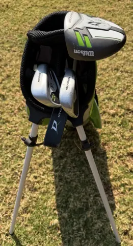 Wilson Deep Red Junior Set