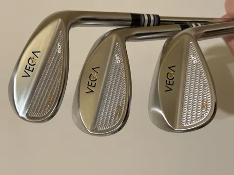Premium VEGA VWX Forged Wedge Set 52° / 56° / 60° – Shimada Shafts – MINT