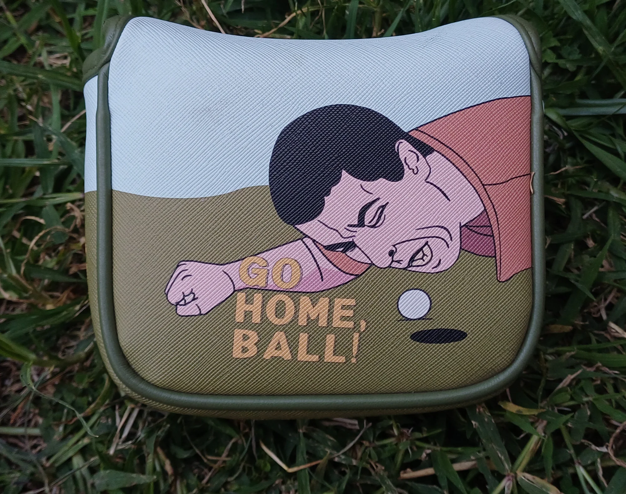 Mallet putter cover- Happy Gilmore