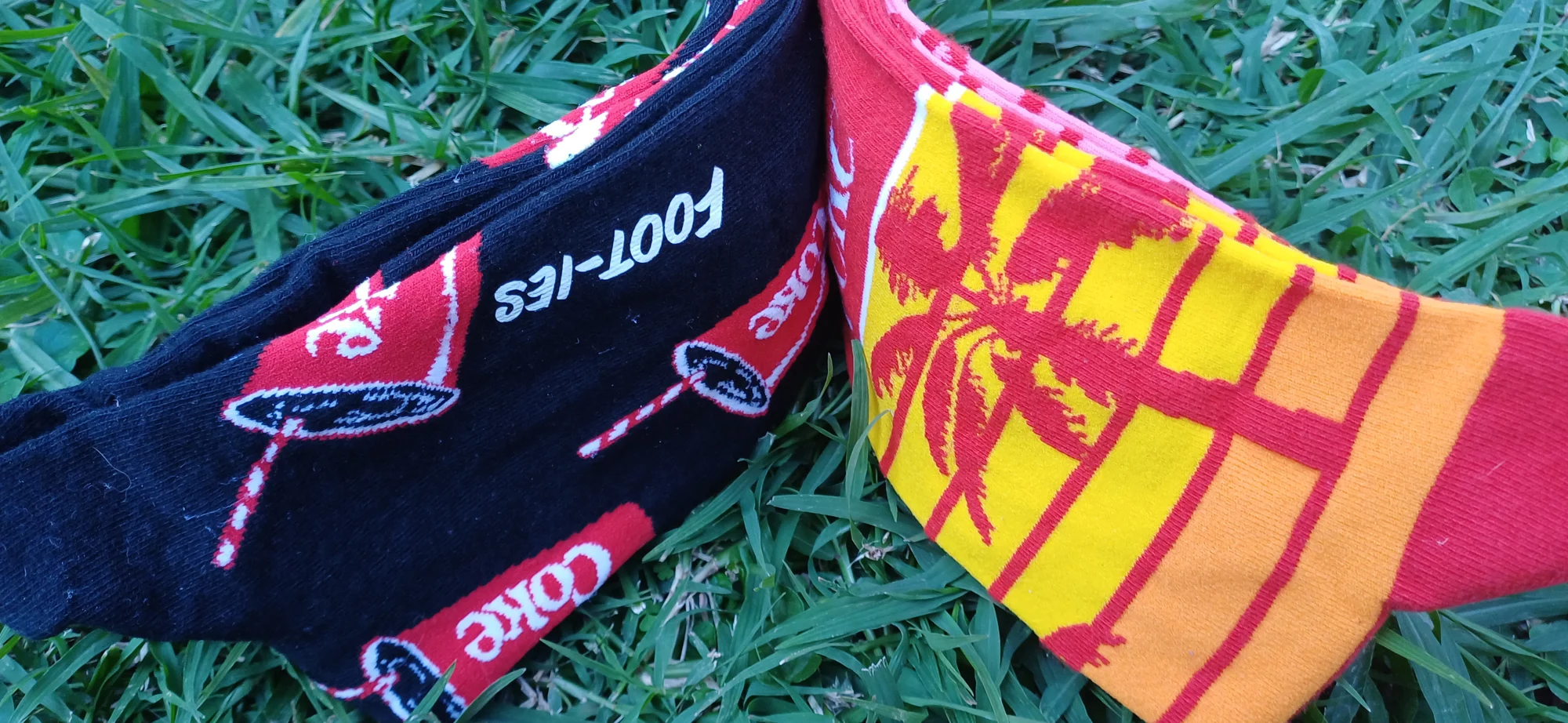 Coca-Cola golf sox